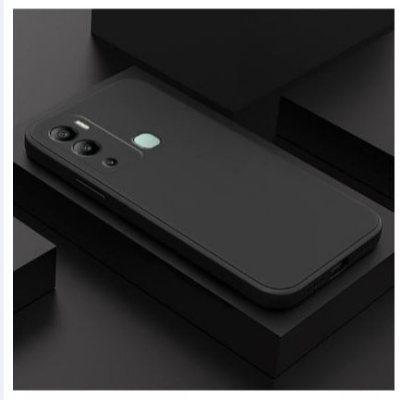 Picture of For Infinix Hot 12 - Luxury Soft Premium Camera Bumper Protective Silicon Back Cover