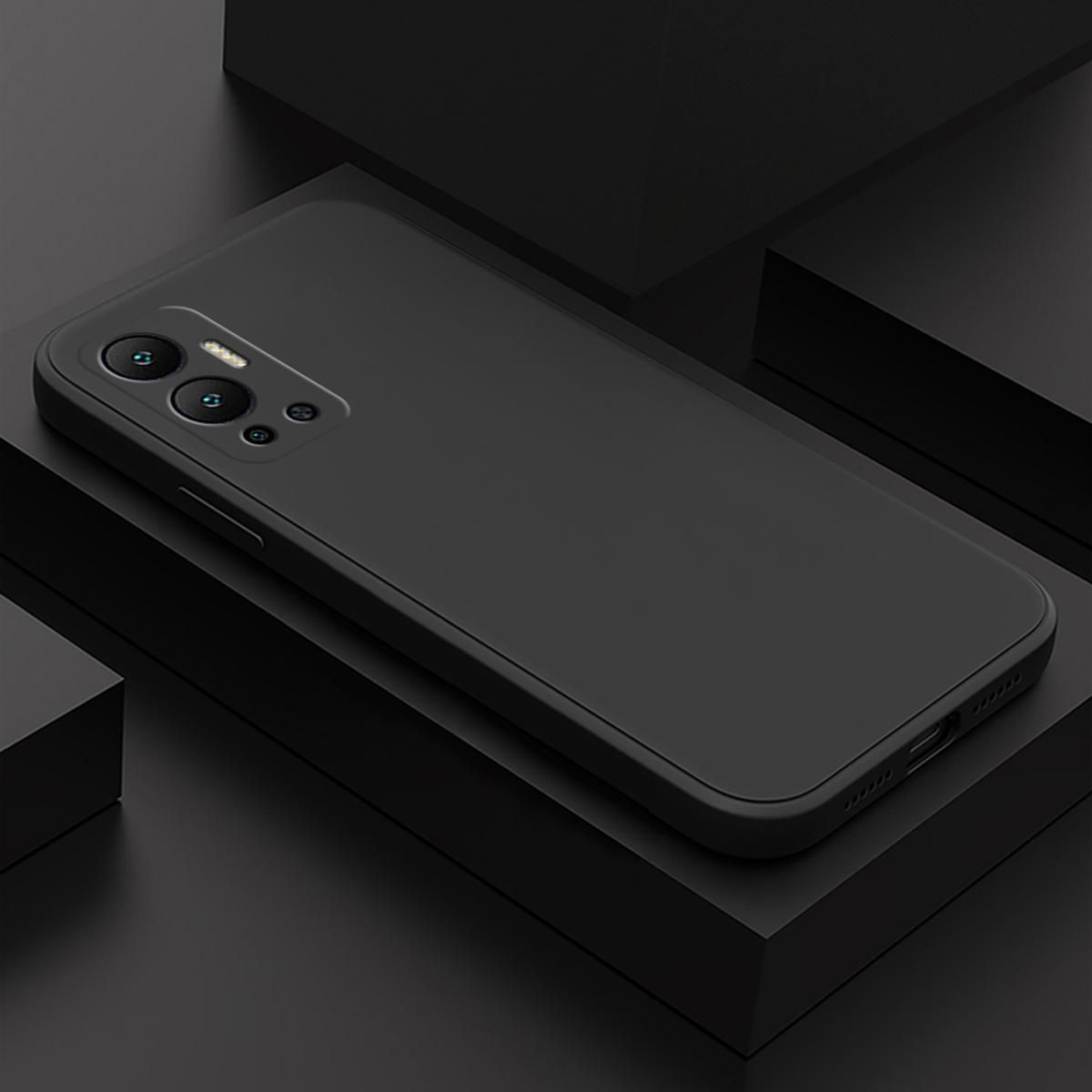 Picture of For Infinix Hot 12 - Luxury Soft Flexible Premium Shockproof Camera Bumper Protective Stylish Silicon Back Cover