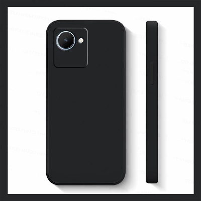 Picture of For Realme C30 Liquid Silicone Soft Gel Rubber Shockproof Cover - Phone - Camera - Protect Realme C30 With A Shockproof