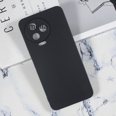 Picture of for Infinix Note 12 2023 / Note 12 Pro Back Cover Simple Candy Color Square Edge Liquid Silicone Phone Case