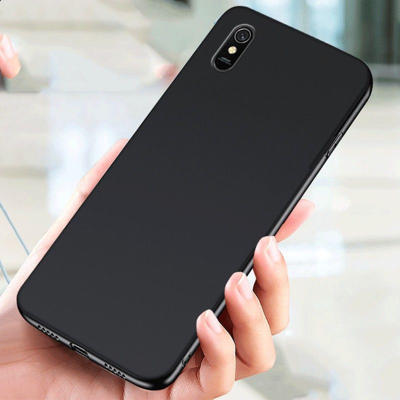 Picture of For Xiaomi Redmi 9A / Redmi 9i Back Cover Mobius Ring Ultra Thin Soft Luxury Square Multicolor Liquid Silicone Phone Case