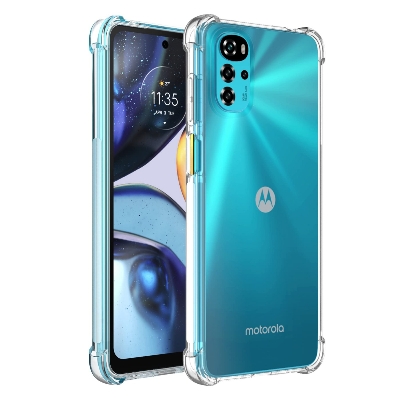 Picture of Motorola Moto G22 Premium Silicone Case Crystal Clear Soft TPU Ultra-Thin Transparent Flexible Protective Mobile Phone Back Cover