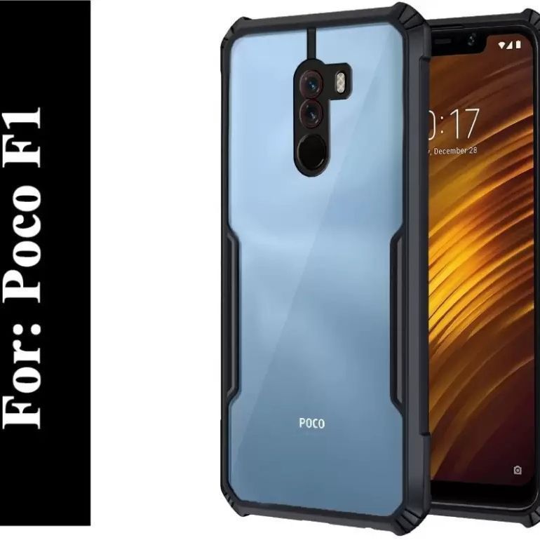 Picture of For Poco F1 ,Black) - Redmi Note 11 Back Cover Back Cover