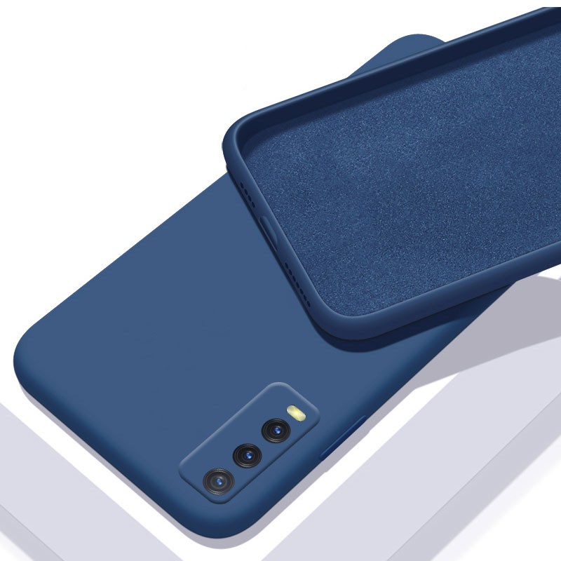 Picture of For Vivo Y20 / Y12S / Y20I / Y20G Liquid Silicone Soft Gel Rubber Shockproof Cover