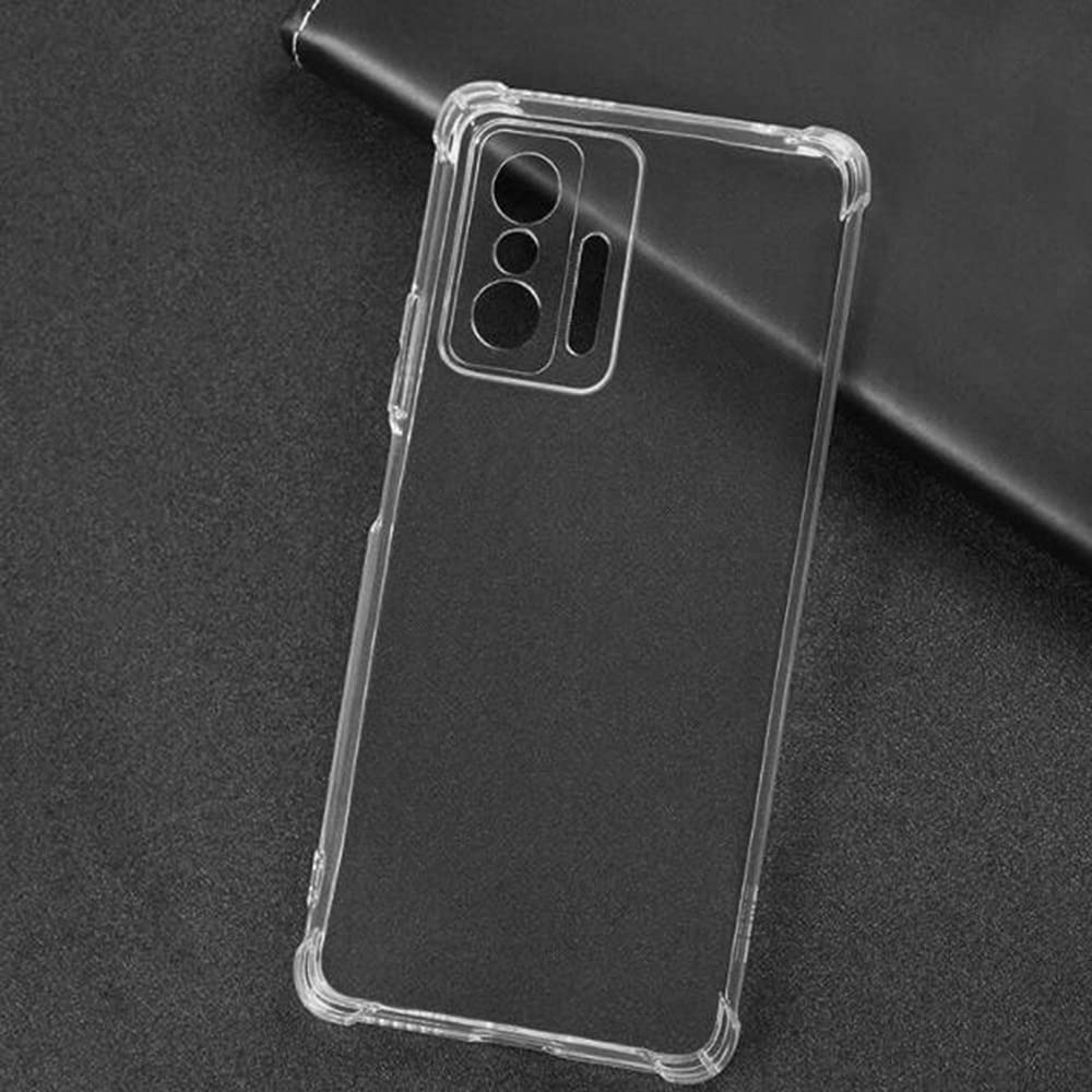 Picture of For Xiaomi Mi 11T / 11T Pro Premium Silicone Case Crystal Clear Soft TPU Ultra-Thin Transparent Flexible Protective Back Case Phone Cover