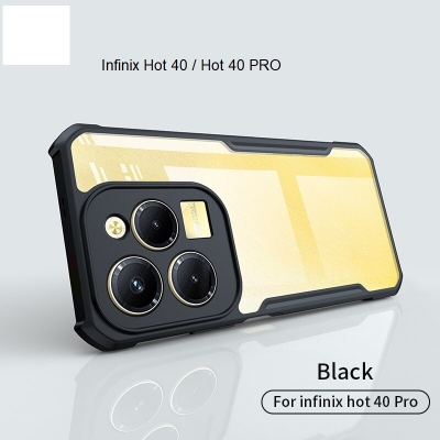 Picture of For Infinix Hot 40 / Hot 40 PRO Phone Case Xundd Transparent SilicaGel Shockproof Slim Thin Casing For Infinix Hot 40 Back Cover