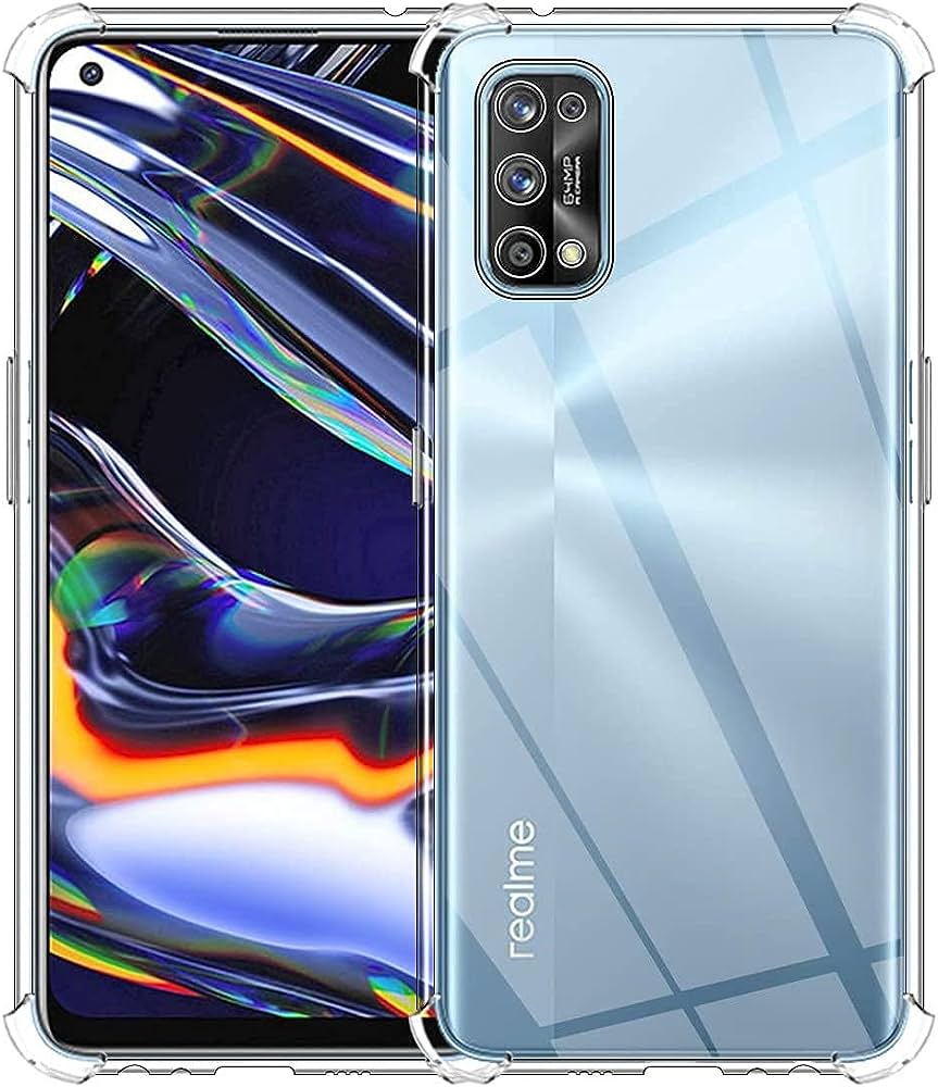 Picture of For Realme 7 Pro Clear Cover Soft Thin Anti-Scratches Crystal Case(Transparent)