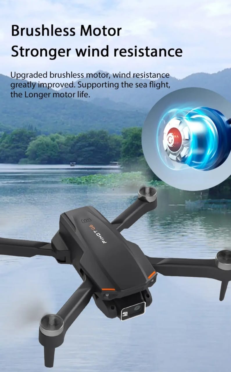 Picture of G6 Drone Professional Long Range Drones With Hd Camera and Gps Professionnel Avec Camra Un Temps De Vol High Quality 4K