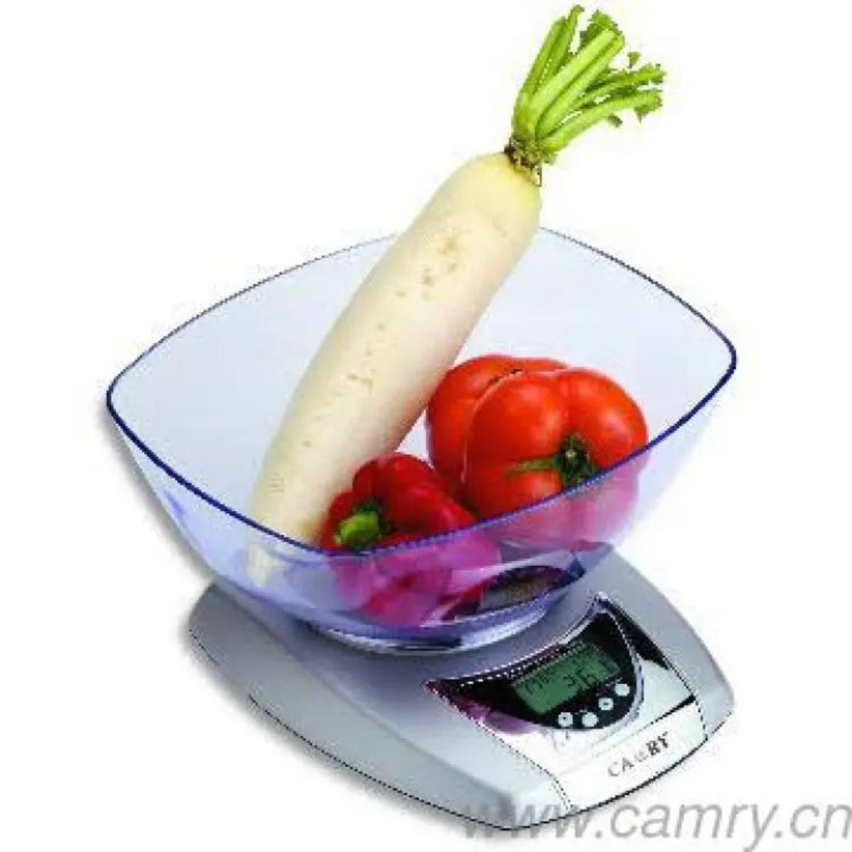 Picture of CAMRY  Electronic Digital Kitchen Scale With Bowl 5kg