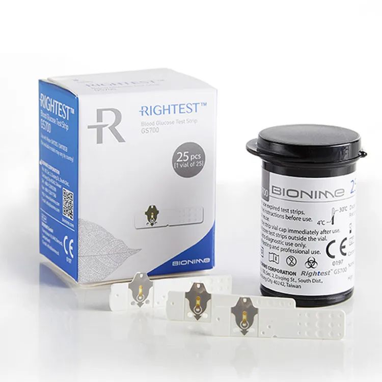 Picture of Bionime GM700 / GM700S / GM700SB -Blood Glucose Strip(25Pcs)