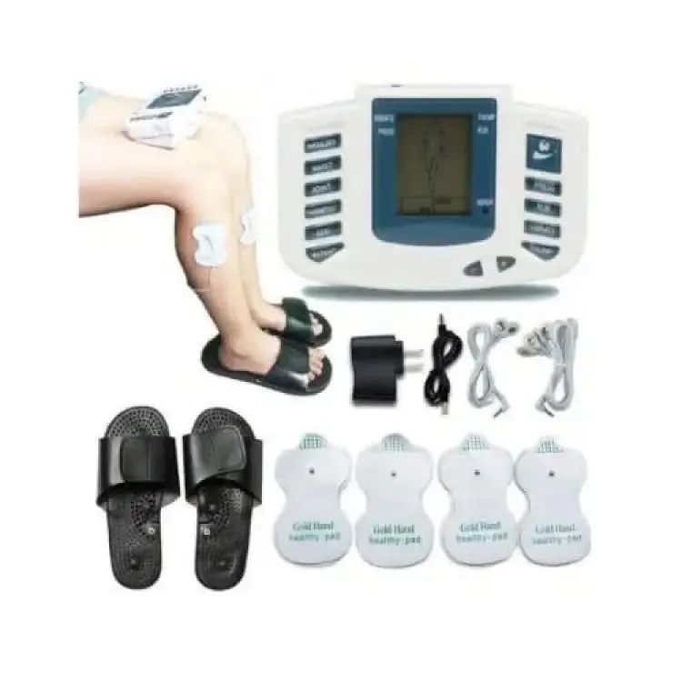 Picture of Pulse Massager Digital Tharapy Whith 4 Pads & Foot Tharapy Massager Shoes Set
