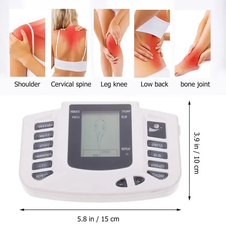 Picture of Pulse Massager Digital Tharapy Whith 4 Pads & Foot Tharapy Massager Shoes Set