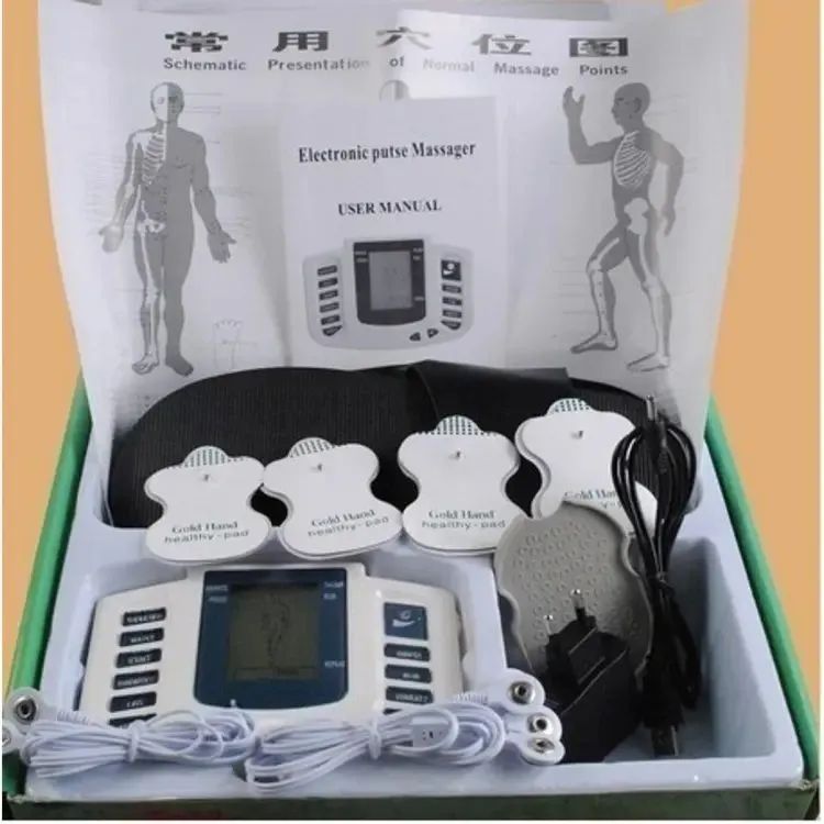 Picture of Pulse Massager Digital Tharapy Whith 4 Pads & Foot Tharapy Massager Shoes Set
