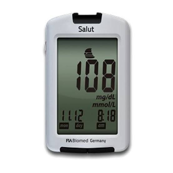 Picture of FIA Biomed Blood glucose test 25 Strips
