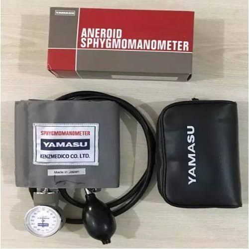 Picture of YamasuYAMASU Aneroid Sphygmomanometer, Manual Blood Pressure Machine With Stethoscope, 500CE, Made in Japan