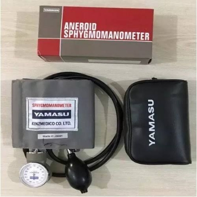 Picture of YamasuYAMASU Aneroid Sphygmomanometer, Manual Blood Pressure Machine With Stethoscope, 500CE, Made in Japan