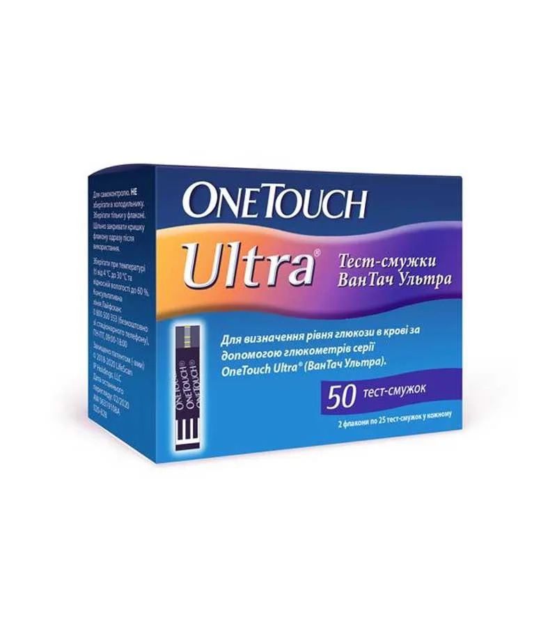 Picture of OneTouch Ultra 50 pcs China Glucose Test Strip