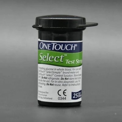 Picture of One Touch Select (1BOX) Blood Glucose Monitor Test Strips (50pcs)