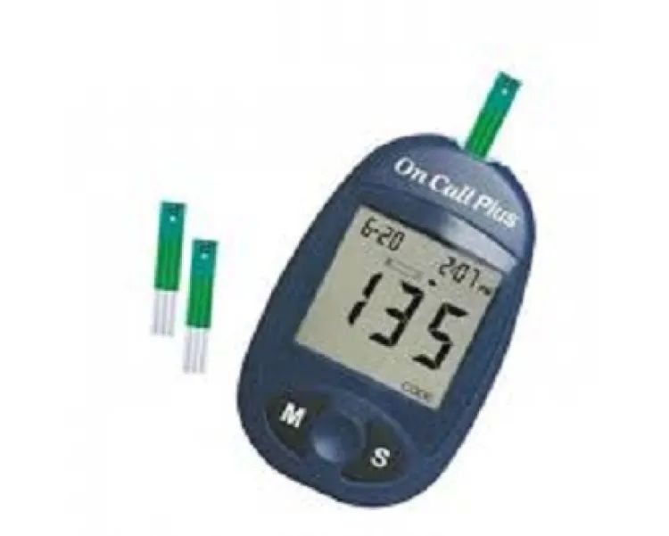 Picture of ON CALL PIUS Blood Glucose Test Strips 50 Pcs