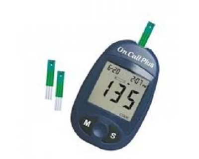 Picture of ON CALL PIUS Blood Glucose Test Strips 50 Pcs