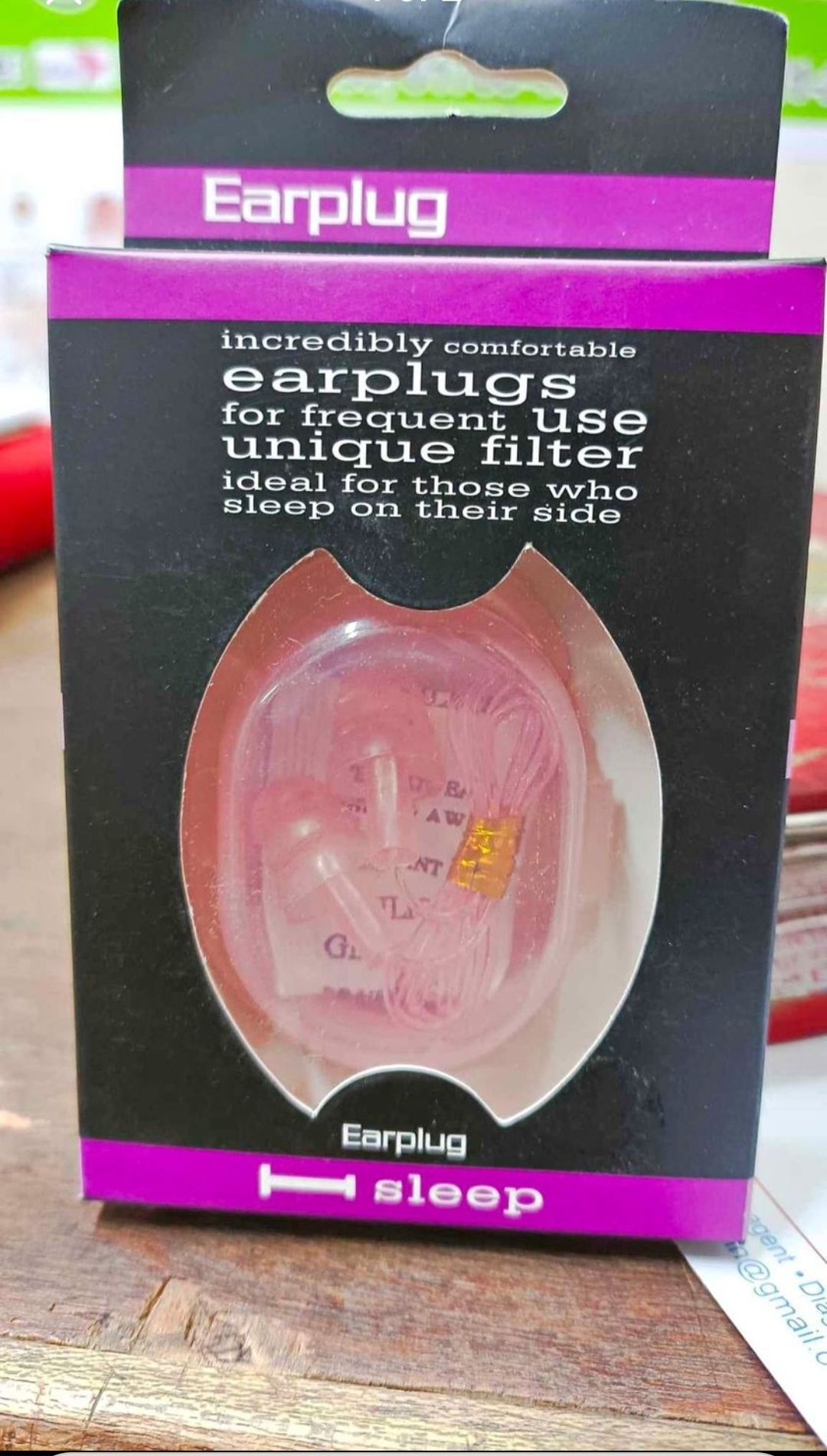 Picture of Waterproof Silicone Ear Plugs Sleep Noise Prevention Earplugs Noise Reduction BD