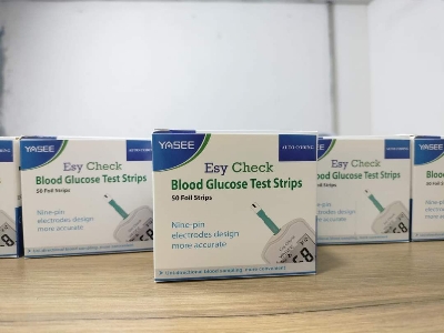 Picture of Easy Check Yasee blood glucose Strips 50 pes Foyel pk  AC-303