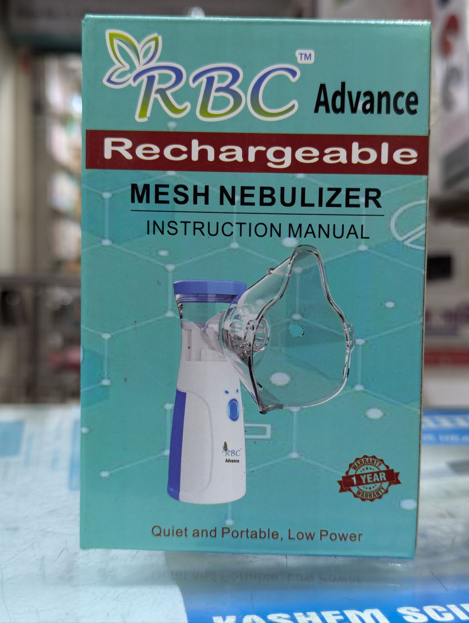 Picture of R B C Advance Mesh Nebulizer Rechargeable
1 Year Warranty
