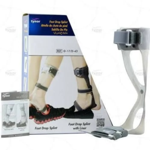 Picture of Tynor Foot Drop Splint(Foot Support, Perfect fitting,Customizable,Comfortable, Durable,Easy to use)