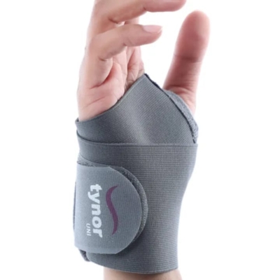 Picture of Tynor Wrist Support Brace with Thumb Unisex Medical Anatomical Stabilizing Wrap Non-Slip Compression for Pain Relief Recovery from Sprain Strain Arthritis