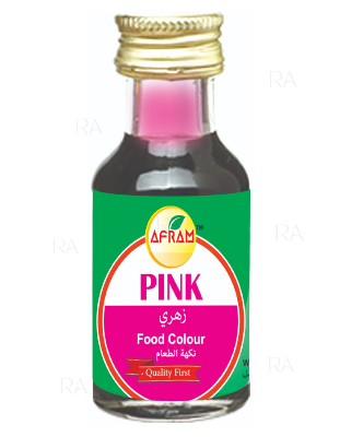 Picture of Afram Pink Food Colour - 28l (Organic) Pink Food Color