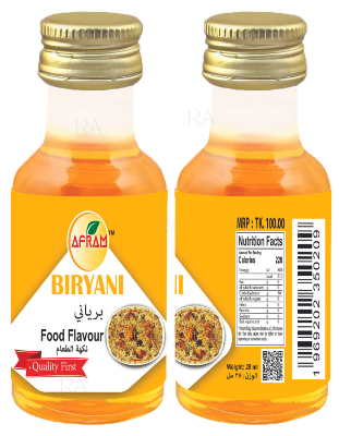 Picture of Afram Biriyani Food Flavour (Essence) -28 ml Biriyani Essence