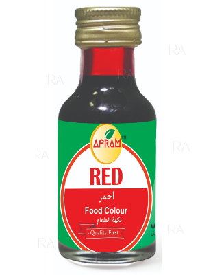 Picture of Afram Food Colour (5 pieces)Set of Blue +Red +Yellow +Green +Pink 28ml Food Colour
