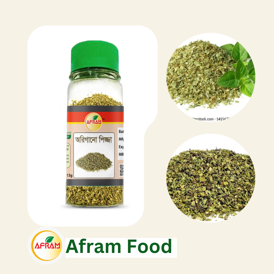 Picture of Combo Set Of Afram Agar Agar 30gm+ Oregano 15gm+ Paprika Powder 30g + Rosemary Leaves -20G - 4pieces