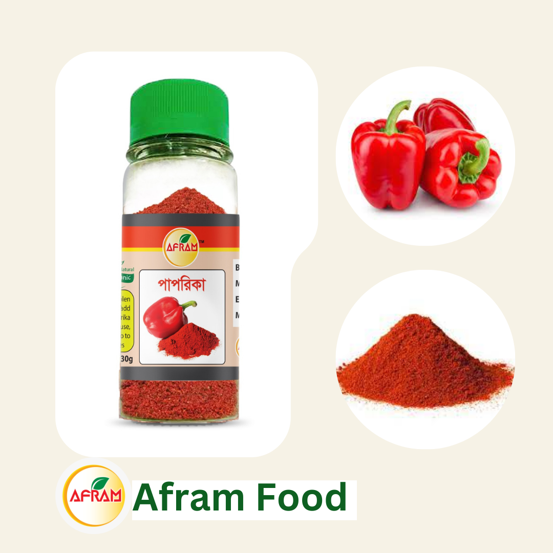 Picture of Combo Set Of Afram Agar Agar 30gm+ Oregano 15gm+ Paprika Powder 30g + Rosemary Leaves -20G - 4pieces