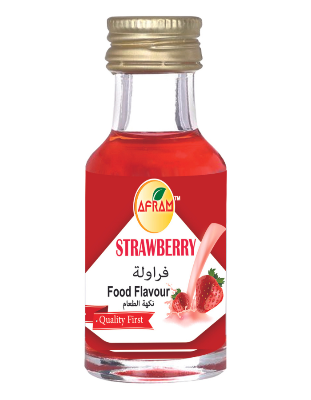 Picture of Afram Food Flavour (Essence) 4pieces Set of Banana + Mango +Rose + Strawberry -28ml