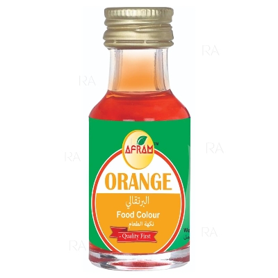 Picture of Afram Orange Food Colour - 28ml  Orange Food Colour
