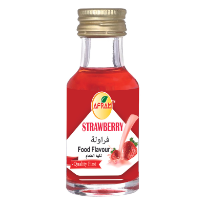 Picture of Afram Strawberry Food Flavour -28ml Strawberry Food Flavour Essence
