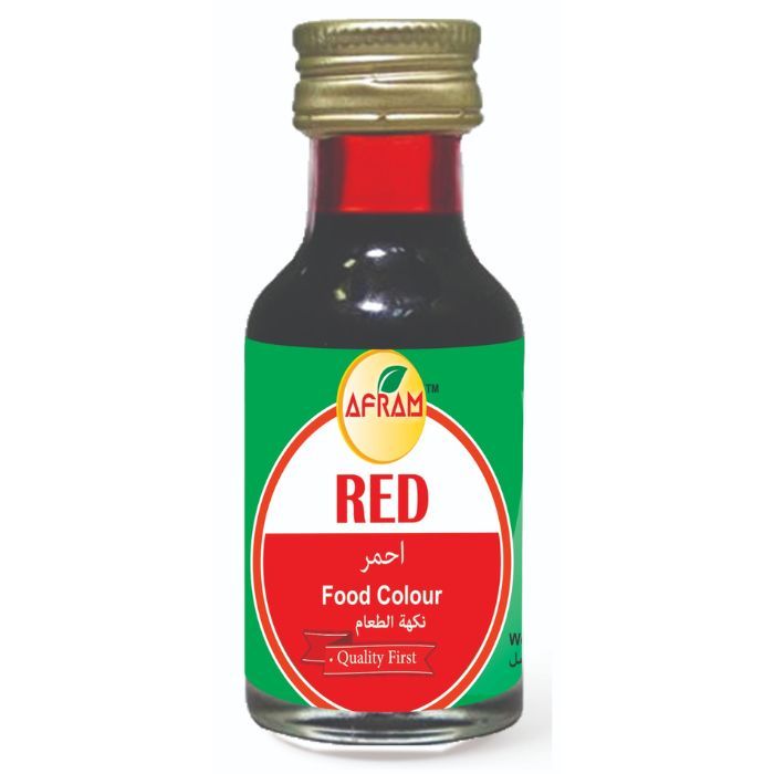 Picture of Afram Yellow +Green +Red Food Colour -28ml  Yellow +Green +Red Color (3 Pieces Color Set )
