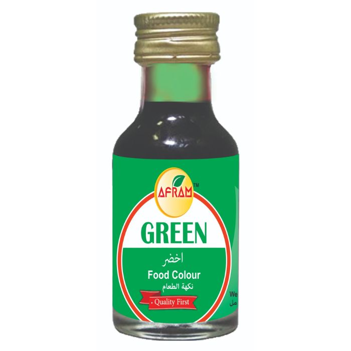 Picture of Afram Yellow +Green +Red Food Colour -28ml  Yellow +Green +Red Color (3 Pieces Color Set )