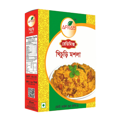 Picture of Combo set of Afram  vegetable/sabji. bbq, duck meat, khichuri Masala 35g x- 4 pieaces