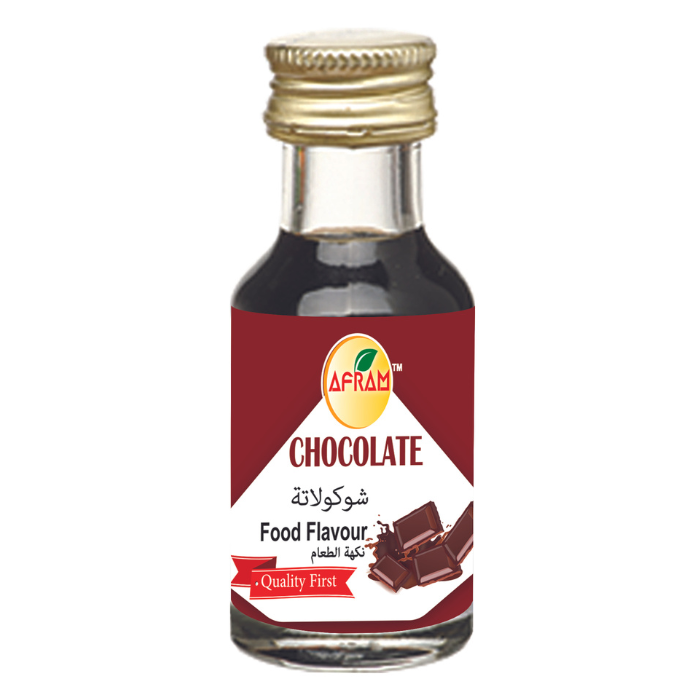 Picture of Afram 3 Pieces Chocolate + Vanilla + Strawberry  Flavour Essence - 28ml Per piece