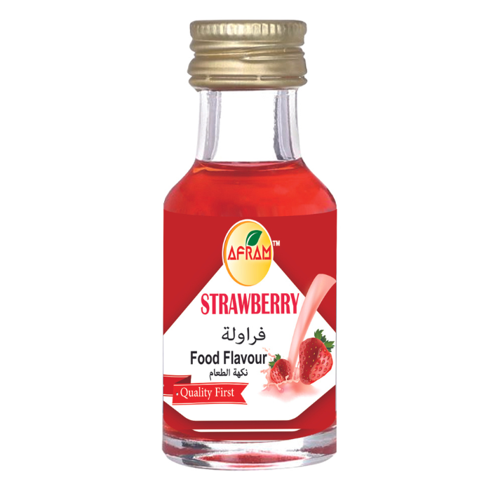 Picture of Afram 3 Pieces Chocolate + Vanilla + Strawberry  Flavour Essence - 28ml Per piece