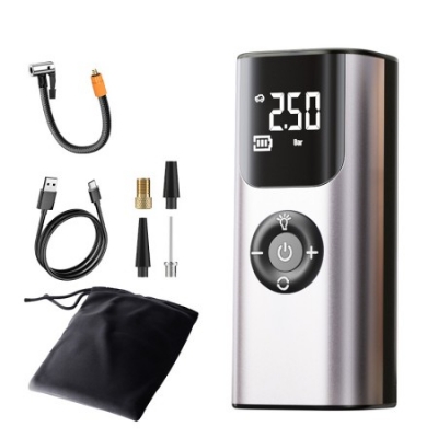 Picture of Electric Portable Car Tire Inflator Pump Air Pump for Motor Car Bike Tire Balls