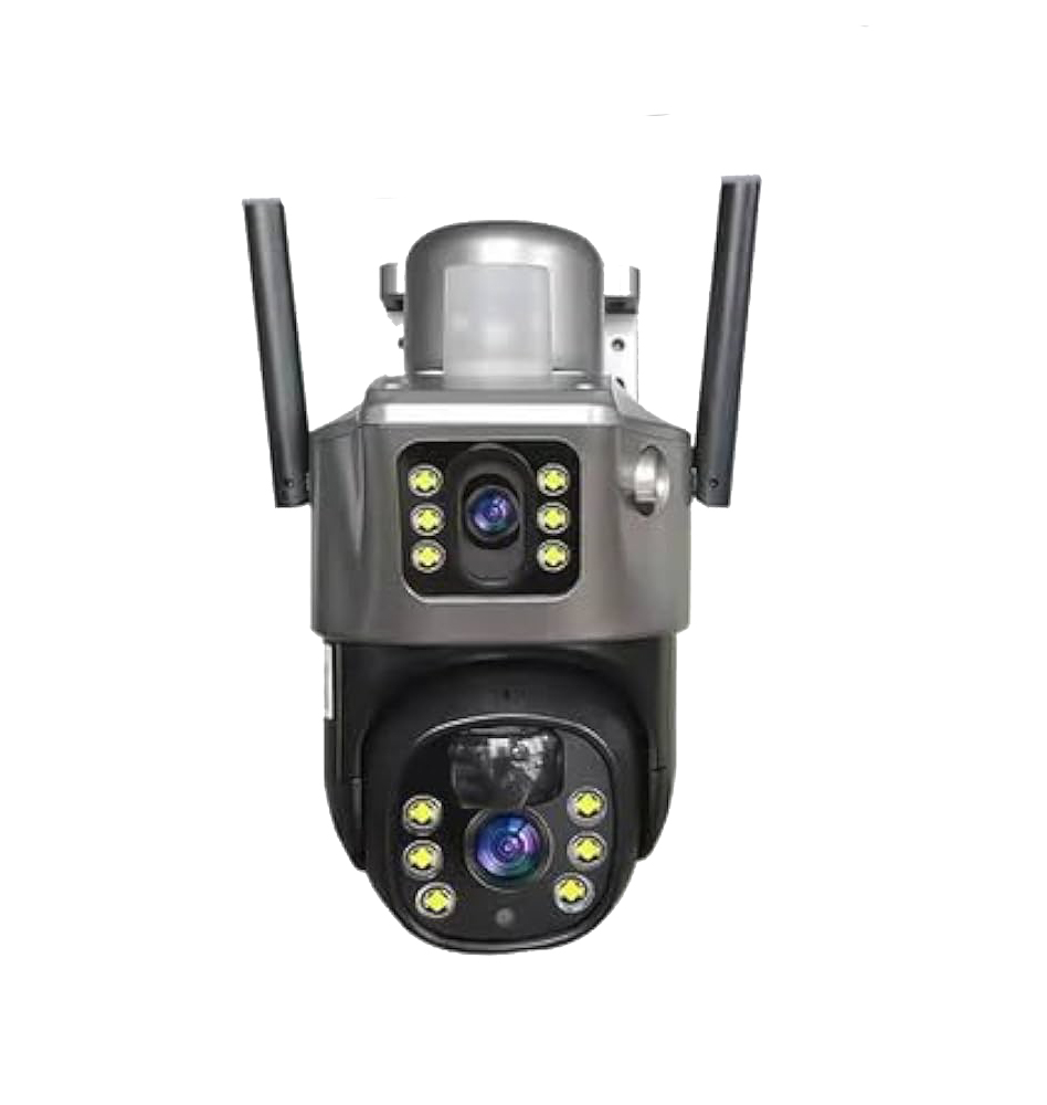 Picture of RECHARGEABLE 4G DUAL LENS WATERPROOF NIGHT VISION IP CAMERA, Camera Range: 20 to 25 m