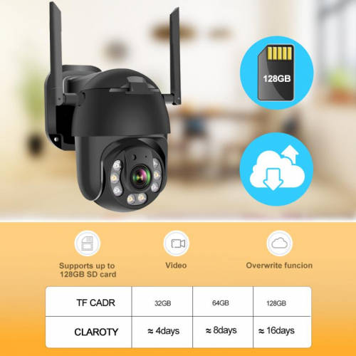 Picture of 4G SIM Supported Single Lance Out Door IP Camera Water and Dust proof Color Night Vision V380 IP Camera