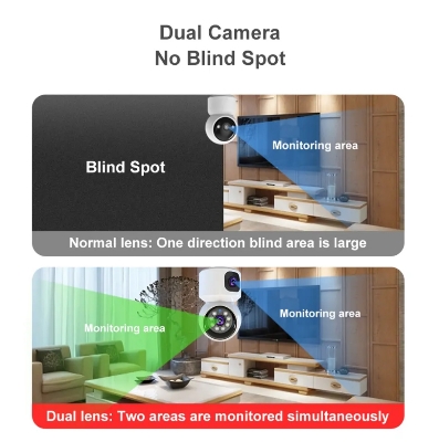 Picture of C10 4G Sim Supported Dual Lens V380 Full Color Doll IP Camera