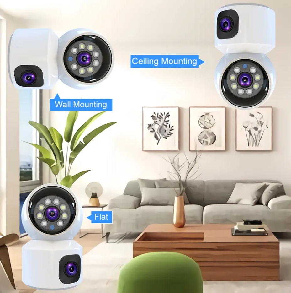 Picture of C10 4G Sim Supported Dual Lens V380 Full Color Doll IP Camera