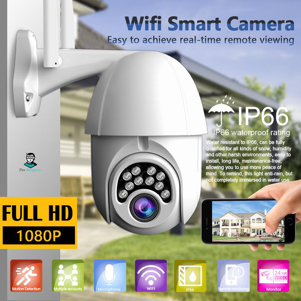 Picture of V380 3MP Q10 PTZ WIFI IP Camera Outdoors Waterproof Color Night Vision with Ultimate Outdoor Surveillance