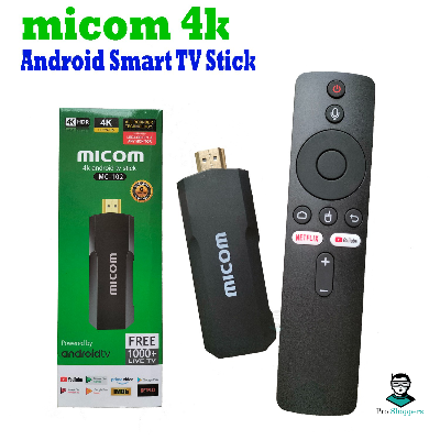 Picture of micom 4k android tv stick 2GB Ram 16GB Rom
