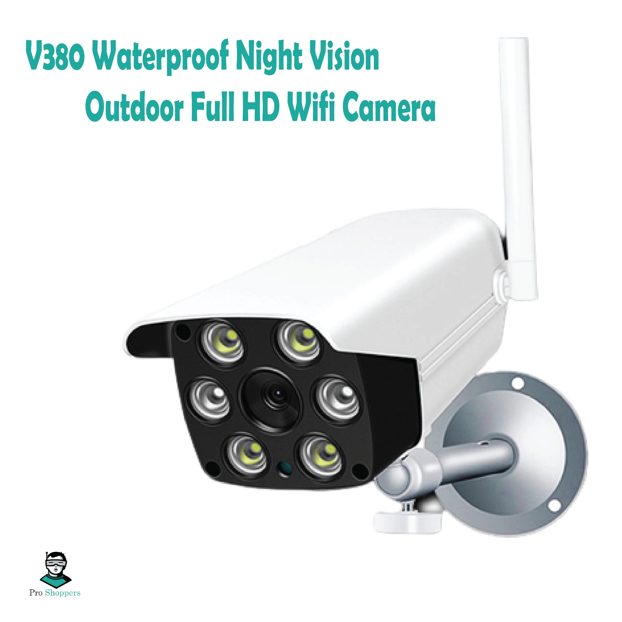 Picture of Waterproof Outdoor IP Camera Night Vision HD V380 WIFI Camera- K6